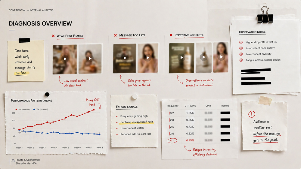 Diagnosis evidence board