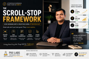 The Scroll-Stop Framework: How Winning Meta Creatives Earn Attention Fast